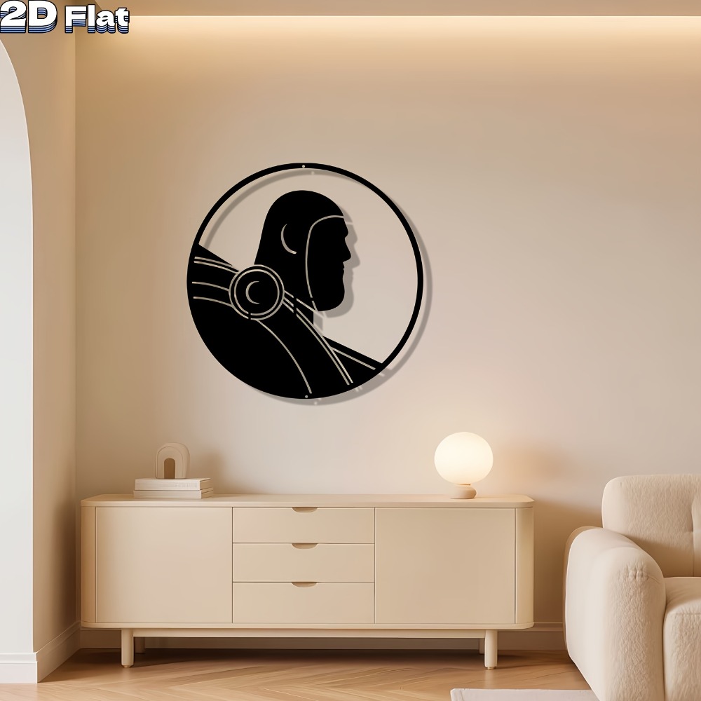Tech Office Wall - Escultura de Metal Moderna CIFbuy para