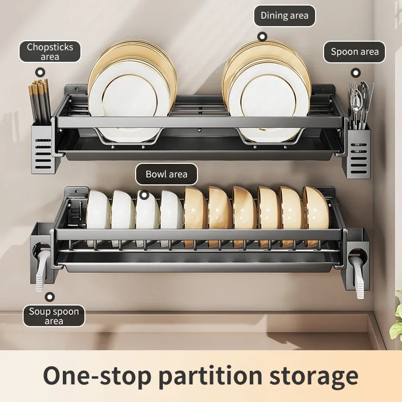 Server Rack Shelf - Escorredor de Louça de Parede Multifuncional