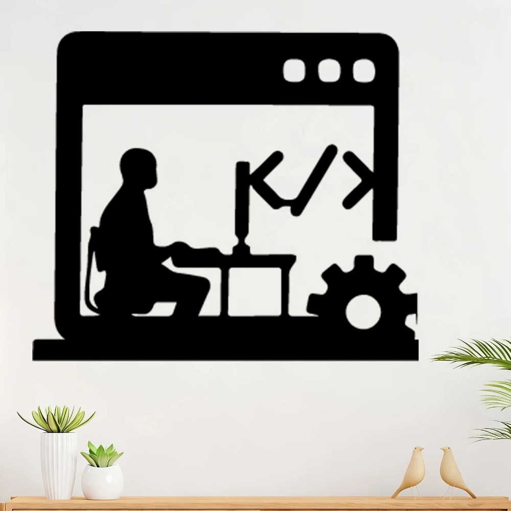 Tech Office Wall - Arte de Parede Moderna em Metal