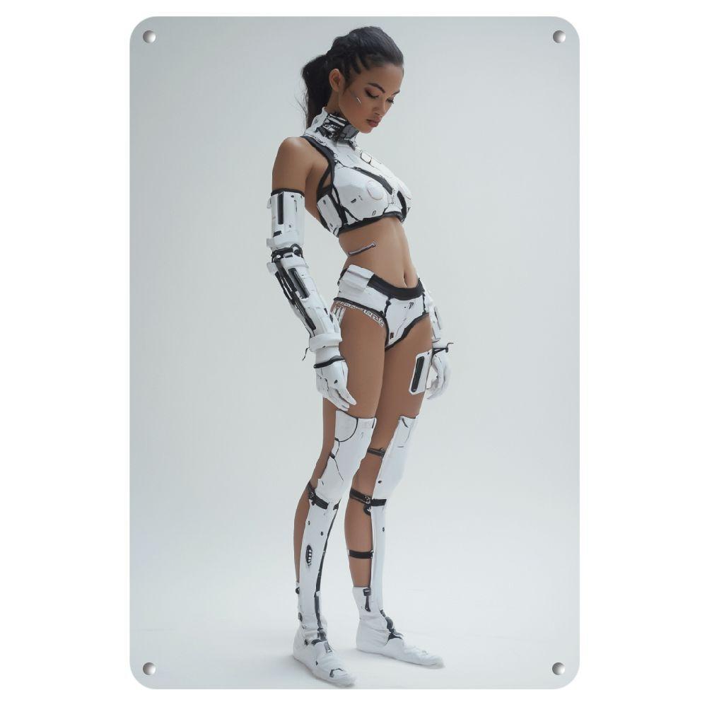 Office Tech Needs - Arte de Parede Futurista em Ferro