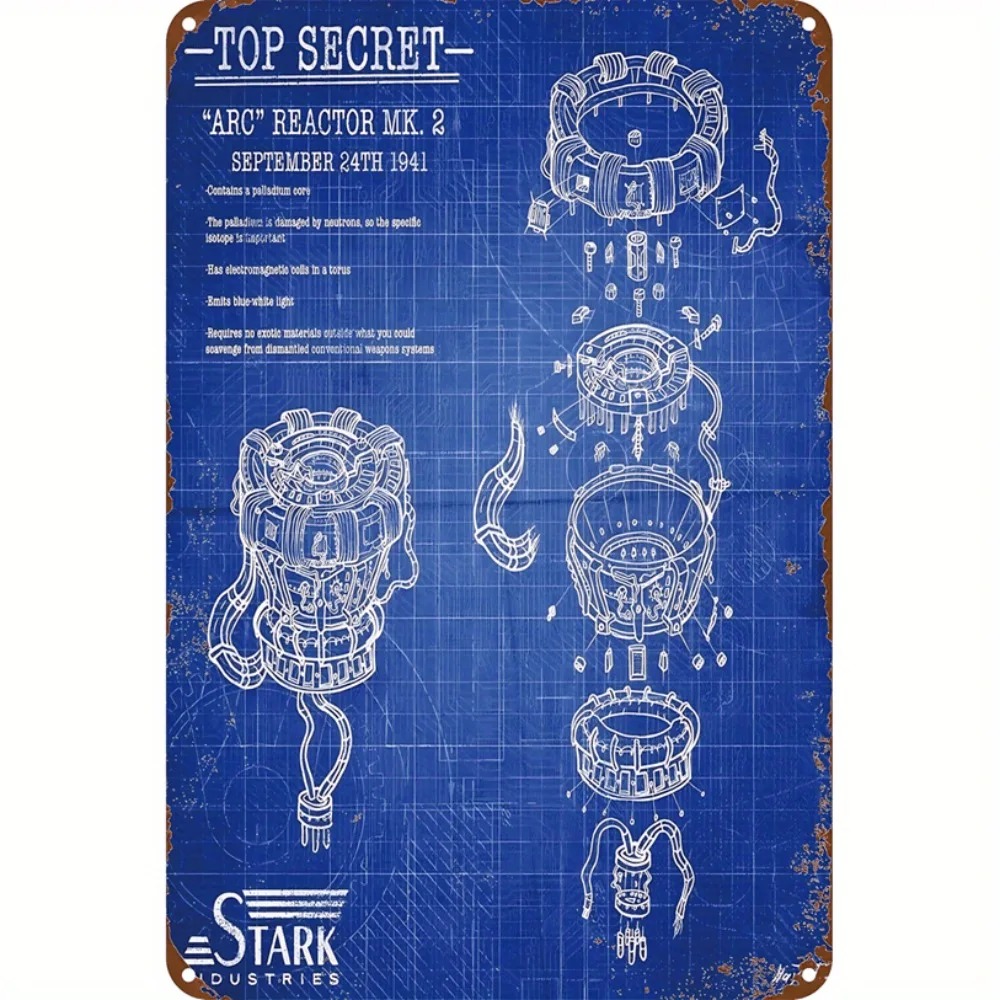 CIFBUY Placa de Metal Decorati - Tech Office Wall avaliação e preço