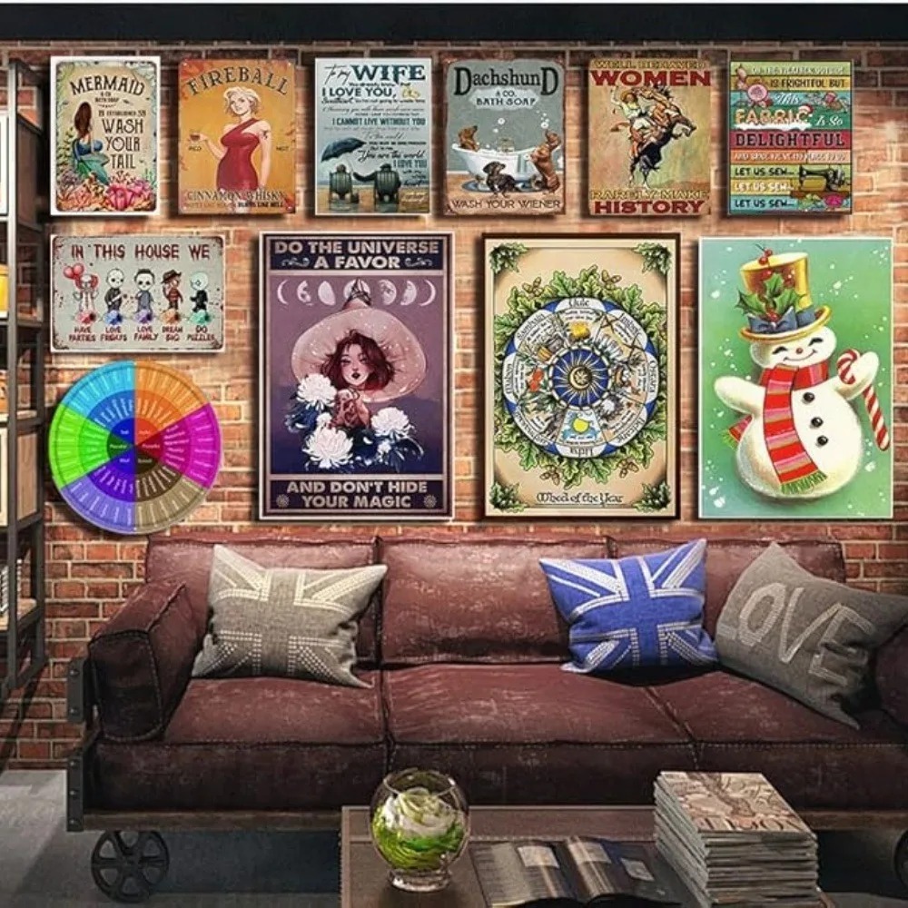 CIFBUY Placa de Metal Decorati - Tech Office Wall avaliação e preço