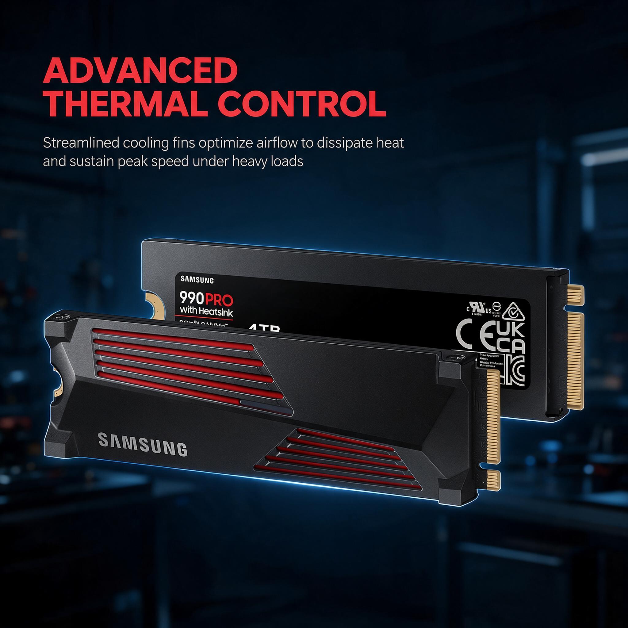 SSD SAMSUNG 990 PRO com Dissip - Samsung Ssd 990 Pro avaliação e preço