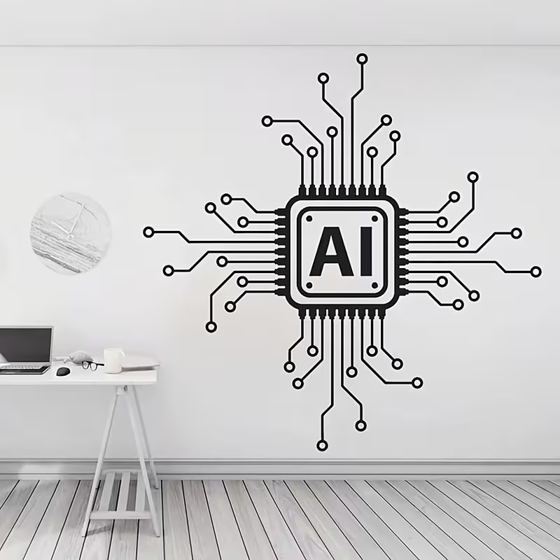 Adesivo de Parede de Vinil com - Tech Office Wall avaliação e preço
