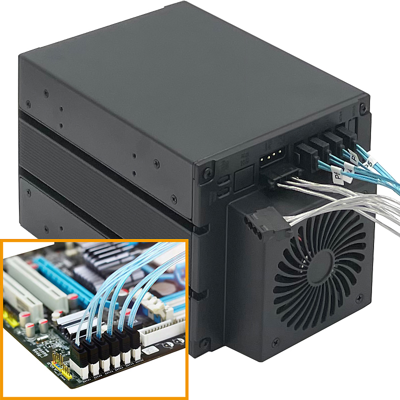 Módulo de gaiola de disco rígi - Server Rack Shelf avaliação e preço