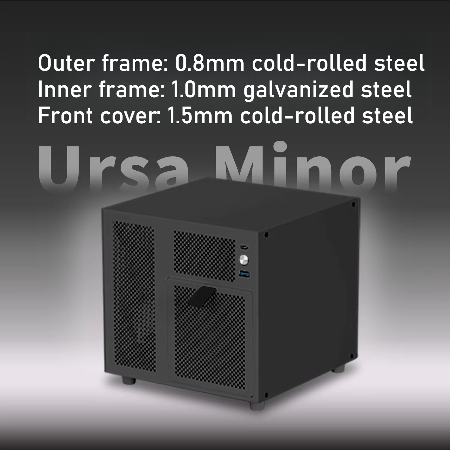 Ursa Minor Caixa de chassi NAS - Server Rack Shelf avaliação e preço